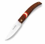 Navaja de Muela 35€    con hoja de acero 1.4116,  madera cocobolo laminada con bandera de España